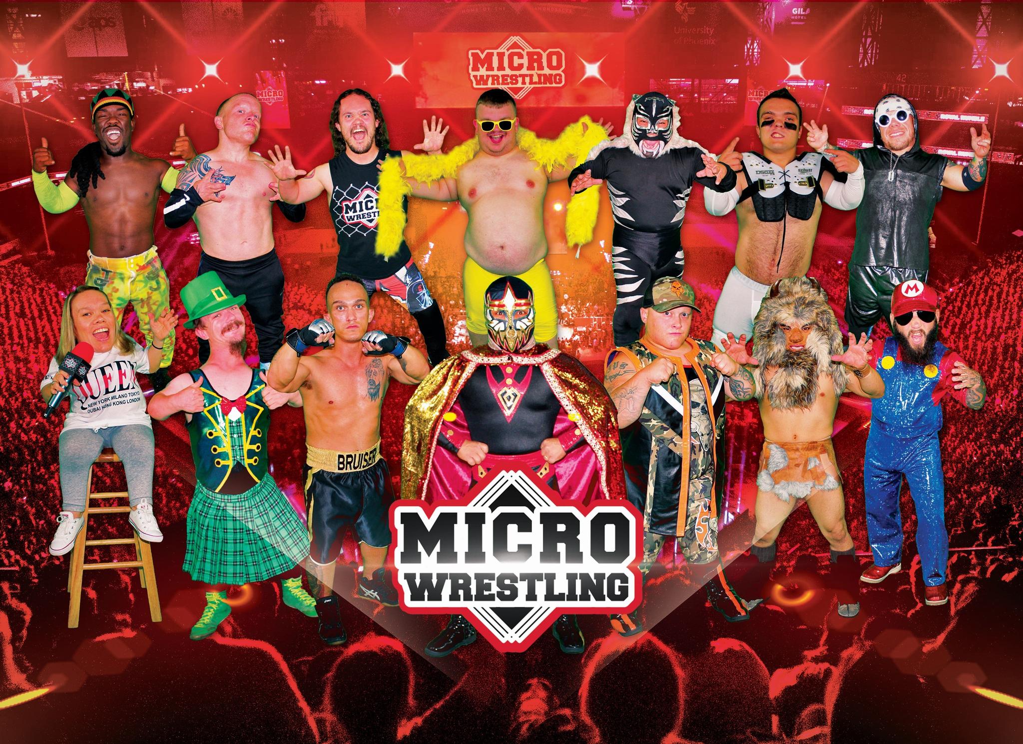 All-Ages Micro Wrestling at the Microtorium of Pigeon Forge